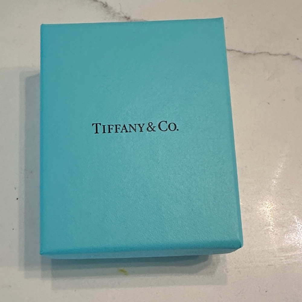 Empty Tiffany & Co. Gift Box with pouch